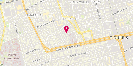 Plan de Atelier du Parfum, 35 Rue Jules Charpentier, 37000 Tours