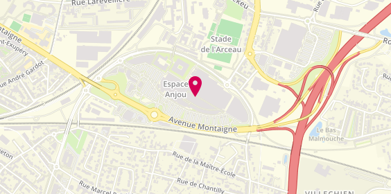 Plan de Séphora, Centre Commercial Espace Anjou
75 avenue Montaigne, 49100 Angers