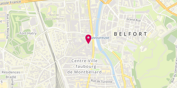 Plan de Séphora, 3 Faubourg de France, 90000 Belfort