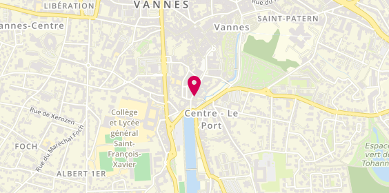 Plan de Marionnaud, 10 Rue Saint-Vincent, 56000 Vannes