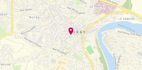 Plan de Bioray, 3 Rue Gachotte, 56400 Auray