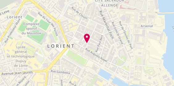 Plan de Sephora, 14 Rue du Port, 56100 Lorient