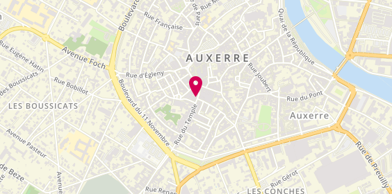 Plan de French Fragrance, 6 Rue du Temple, 89000 Auxerre