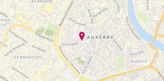 Plan de Marionnaud-Parfumerie, 7 place Robillard, 89000 Auxerre