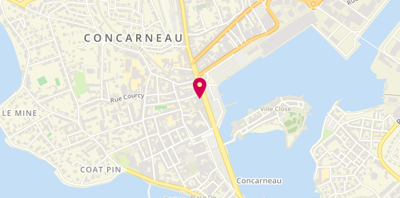 Plan de Marionnaud - Parfumerie & Institut, 13 Bis avenue Pierre Guéguin, 29900 Concarneau