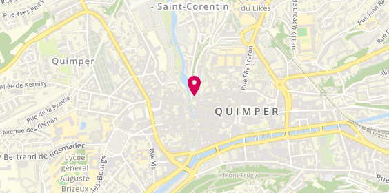 Plan de L'Occitane en Provence, 26 Rue des Gentilshommes, 29000 Quimper