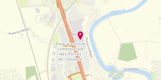 Plan de Centre de Beaute Yves Rocher, Rue du Moulin Aux Moines, 72650 La Chapelle-Saint-Aubin