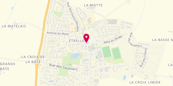 Plan de Essentielle et Belle, 6 Rue Normand d'Etrelles, 35370 Étrelles