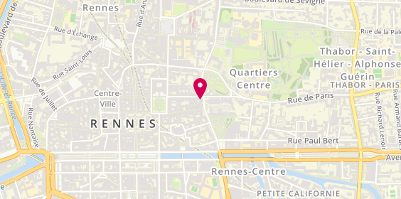 Plan de Beleza - Centre de Beaute A la Bres, 15 Rue Gambetta 13, 35000 Rennes