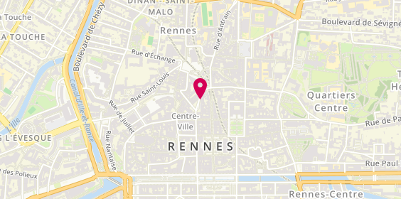 Plan de Nocibé, 14 Place Du
Rue du Champ Jacquet, 35000 Rennes