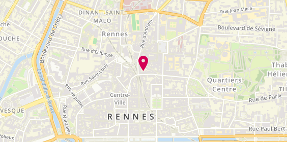 Plan de L'Occitane en Provence, 3 Rue de Bertrand, 35000 Rennes
