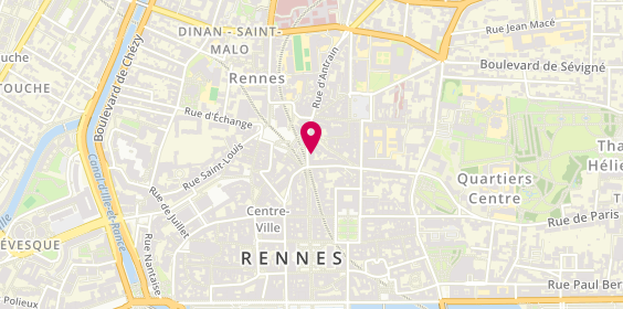 Plan de The Body Shop, 2 Rue de la Motte Fablet, 35000 Rennes
