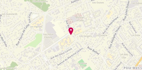 Plan de Yves Rocher, 1 avenue Charles de Refuge, 10120 Saint-André-les-Vergers