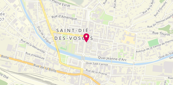 Plan de Yves Rocher, 24 Rue Thiers, 88100 Saint-Dié-des-Vosges