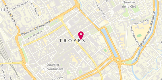 Plan de L'Occitane, 38 Rue Emile Zola, 10000 Troyes