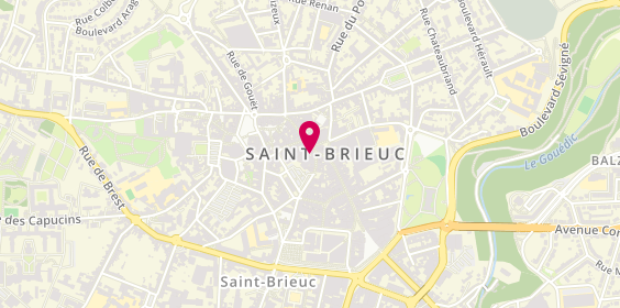 Plan de Centre de Beaute Yves Rocher, 32 Rue Charbonnerie, 22000 Saint-Brieuc