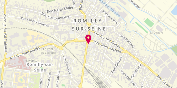Plan de Passion Beauté, 39 Rue de la Boule d'Or, 10100 Romilly-sur-Seine