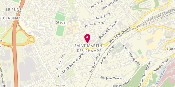 Plan de Beauty Success, Centre Commercial Bretagnia, 29600 Saint-Martin-des-Champs