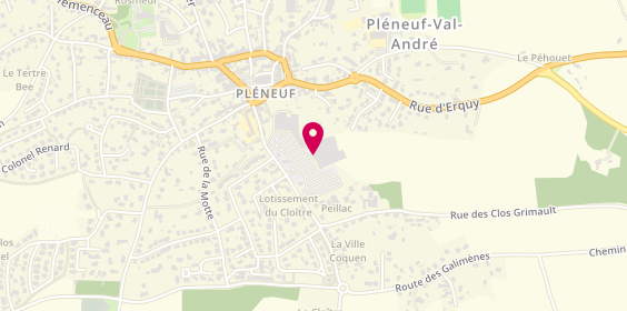 Plan de O Instants Precieux, 15 Rue de Saint-Alban, 22370 Pléneuf-Val-André