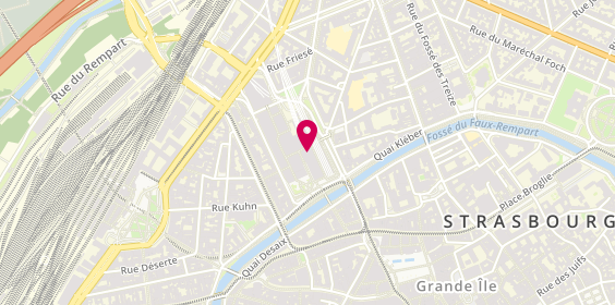 Plan de L'Occitane, Centre Commercial Place des Halles, 67000 Strasbourg