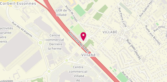 Plan de Yves Rocher, 1 Route de Villoison, 91100 Villabé