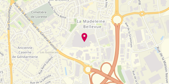 Plan de Centre de Beaute Yves Rocher, avenue de la Flaudaie, 35400 Saint-Malo