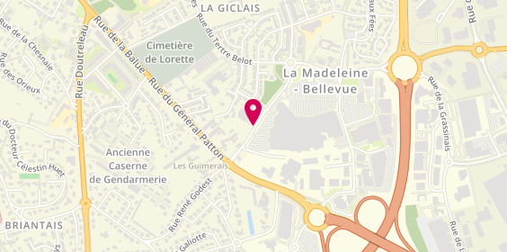 Plan de Yves Rocher, Centre Commercial Carrefour Avenue Flaudaie, 35400 Saint-Malo