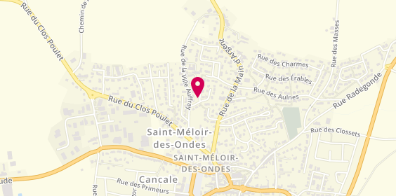 Plan de PINEL Louisette, 3 Rue du Petit Chêne, 35350 Saint-Méloir-des-Ondes