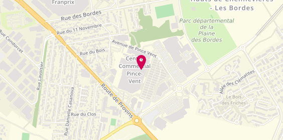 Plan de Centre de Beaute Yves Rocher, Route de Provins, 94490 Ormesson-sur-Marne