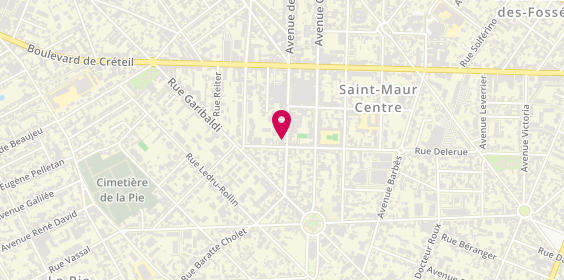 Plan de Passion Beauté, 26 Rue Baratte Cholet, 94100 Saint-Maur-des-Fossés