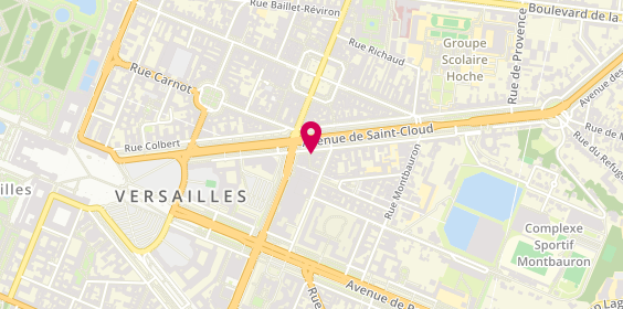 Plan de Laboratoires Soins Experts, 26 avenue de Saint-Cloud, 78000 Versailles