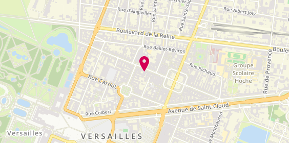 Plan de Marionnaud - Parfumerie & Institut, 48 Rue de la Paroisse, 78000 Versailles