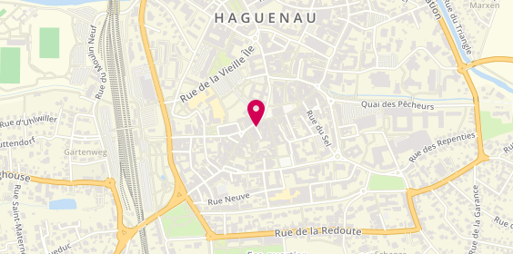 Plan de Centre de Beauté Yves Rocher, 56 Grand Rue, 67500 Haguenau