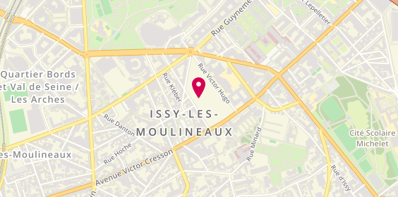 Plan de Rituals Cosmetics, 9 promenade Coeur de Ville, 92130 Issy-les-Moulineaux
