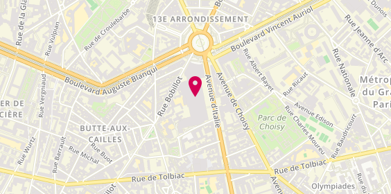 Plan de Séphora Paris Italie 2, 30 avenue d'Italie Centre Commercial Galaxie 1St Floor, 75013 Paris
