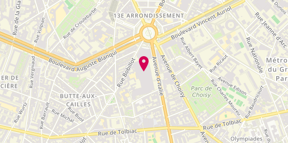 Plan de Centre de beauté Yves Rocher, Centre Commercial Italie 2
30 avenue d'Italie, 75013 Paris