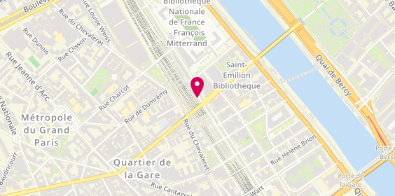 Plan de Séphora, 117 avenue de France, 75013 Paris