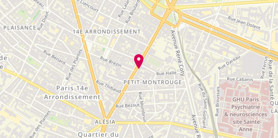 Plan de Parashop, 29 avenue du Général Leclerc, 75014 Paris