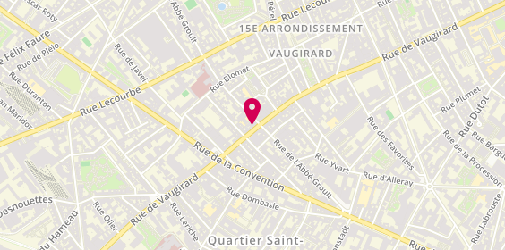 Plan de Mademoiselle Bio, 296 Rue de Vaugirard, 75015 Paris