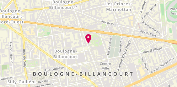 Plan de L'Occitane, 93 Boulevard Jean Jaurès, 92100 Boulogne-Billancourt