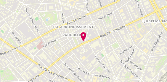 Plan de Tara, 252 Rue de Vaugirard, 75015 Paris