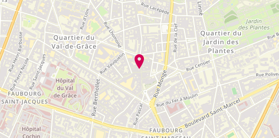 Plan de Marionnaud, 114 Rue Mouffetard, 75005 Paris