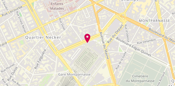 Plan de Sephora, 17 Boulevard de Vaugirard, 75015 Paris