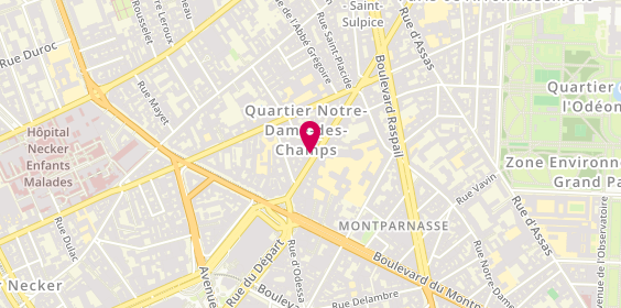 Plan de Yves Rocher, 142 Rue Rennes, 75006 Paris