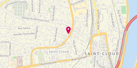 Plan de Nocibé, 63 Boulevard de la République, 92210 Saint-Cloud