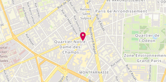 Plan de MAC, 131 Rue de Rennes, 75006 Paris