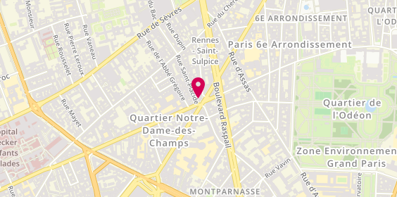 Plan de Séphora, 55 Rue Saint-Placide, 75006 Paris