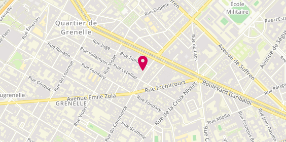 Plan de MAC, 14 Rue du Commerce, 75015 Paris