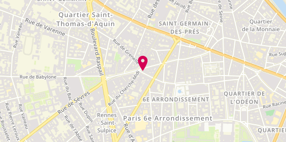 Plan de Marionnaud Paris, 1 place Michel Debré, 75006 Paris