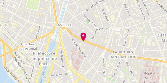 Plan de Lush, 50 Rue du Faubourg Saint-Antoine, 75012 Paris